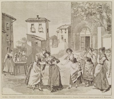 Scene from the opera 